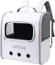 Expandable Cat Backpack, Large Cat Backpack, Pet Carriers Small Dogs, Large Capacity Pet Carrier, Comfortable Puppy Carrier, Expandable Cat Backpack, Small Dog Carrier Backpack for Travel Hiking