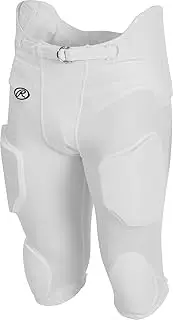 [Rawlings] Sporting Goods Boys Youth Light Integrated Game Pant, Boys, YFPL, White, Medium