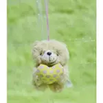 【DONA日貨】現貨不必等 日本正版 FOREVER FRIENDS朋友熊FF熊抱愛心娃娃吊飾 情人節 生日禮物 C67