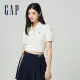 【GAP】女裝 Logo短袖POLO衫-米白色(890005)