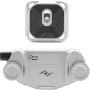 Peak Design Capture Camera Clip (v3) - Silver - with Standard Plate
