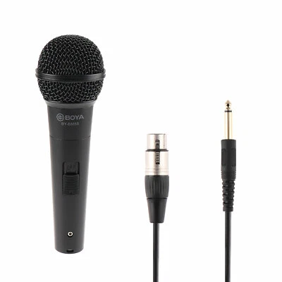 BOYA BY-BM58 Cardioid Dynamic Vocal Microphone Photography Mic entertainment