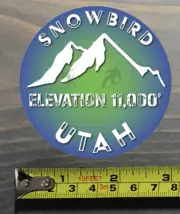 Snowbird Sticker Decal Utah Alta Snowbasin Solitude Deer Mountain Ski Snowboard