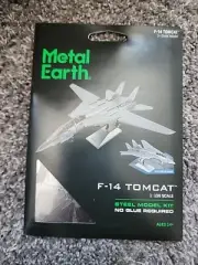 Fascinations Metal Earth Supersonic F-14 TOMCAT Fighter Aircraft 3D Model Kit