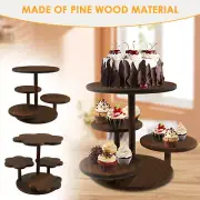 Cupcake Stand Wood Cupcake Display Stand Dessert Display Stand 4 Layer