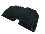 Original Audi A1 8X Floor Mats Black Velour Original S-Line Carpet Fabric OEM