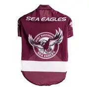 NRL Manly Sea Eagles Pet Dog/Puppy Sports Breathable Jersey Clothing/Costume