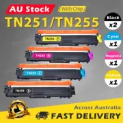 5x TN251 TN255 Toner for Brother HL3150CDN HL3170CDW MFC9330CDW MFC9335CDW