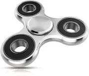 ATESSON Fidget Spinner Toy Ultra Durable Stainless Steel Bearing High Speed Spins Precision Metal Hand Spinner EDC ADHD Focus Anxiety Stress Relief Boredom Killing Time Toys for Adults Kids