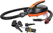 XIASABA High Pressure Portable 12V Digital Air Pump Ideal for Paddle Board Inflatable Tent Air Cushion Cushion Bed