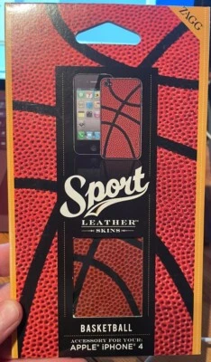 Zagg SportLEATHER Protective Skin for iPhone 4 & 4S - 1 Pack -Decal