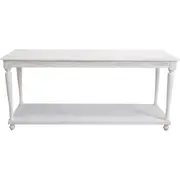 LVD Portia MDF Console Table Home Living Room Furniture Rect 180x81cm White