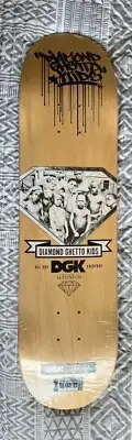 DGK X Diamond Supply Co. Skateboard Deck - Diamond Ghetto Kids - Mannion