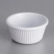 Acopa Fluted Melamine Ramekin - 12/Case (select size/color below)