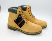 NEW Wolverine Mens 6" Waterproof Work Boot Size 14 Color Wheat W08414 w/box