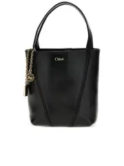 Chloé Small Spin Leather Tote