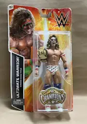 WWE Ultimate Warrior Basic Mattel Wrestling Action Figure Winged Eagle Title DMG