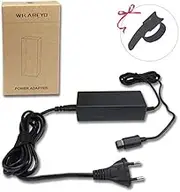 WICAREYO Netzteil Ladegerät für GameCube, Netzteil Schnellladegerät mit Kable Wickler 2m/6.5ft Langen EU Stromkabel für NGC Gamecube