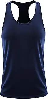 [Generic] Men's Y-Back Beach Gym Tank Tops Muscle Athletic Fitness Tanks Workout Breathable Male Sleeveless Tee