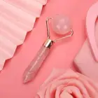 Rose Quartz Face Roller Massager Skin Tightening Lifting AntiWrinkle FacialSLS