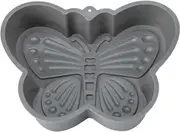 3D Butterfly Cake Pan, 6x6x1.5 inch Non-Stick Silicone BPA Free Cake Pan for Baking Muffin, Bread