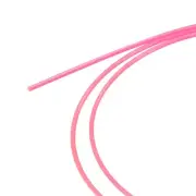 Fiber Optic Sight Rods 5Pcs 6 Inch 0.04 Inch OD PMMA for Bows Sights DIY Art Red