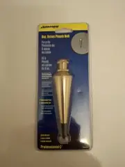 " NIP " Swanson # PB008B 8oz. Heavy Duty Steel Plumb Bob " GREAT TOOL "