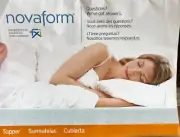 Novaform SoFresh 3” Gel Memory Foam Topper Twin With Cover