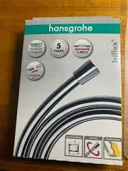 hansgrohe Isiflex shower hose 1.60 m, anti-kink and tangle free chrome 28276000