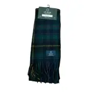 Clans Scotland Multicolor Plaid Lambswool MacInnes Hunting Modern Scarf