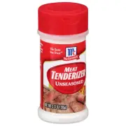 McCormick Kosher Non-Seasoned Meat Tenderizer No-MSG 3.37oz (4 Pack)