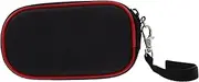 Cordless Mouse Storage Bag Travel Mouse Travel Keep Small Container Cordless Organizer Foldable Pink Cord Hard for Storage Large Case Portable Bag Nylon Black