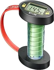 Battery Capacity Tester - Magnetic Battery Meter Checker Analyzer - Portable Household Monitor Meter for AA, C, D, 9V Batteries Voltage and Capacity Detection