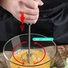 Efficient Hand Push Blender Easy Kitchen Blending Tool Effortless Whisk Set