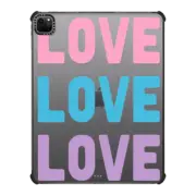 iPad Pro 12.9-inch (5th/6th gen) iPad Impact Case Love Pink and Blue
