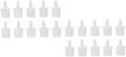 NOLITOY 60pcs Eyelash Glue Inner Mouth Glue Bottle Nozzle Replacement Eyelash Bottle Plugs Eye Lashes Glue Lash Bottle Squeezer Nozzle Eyelash Bottle Caps Spray Nozzle Lash Accessories Pp