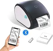 BORN4SHIP Bluetooth Shipping Label Printer,Thermal Label Printer 4x6,Thermal Printer for Shipping Packages Small Business,Compatible with for Amazon,Etsy,Shopify,USPS