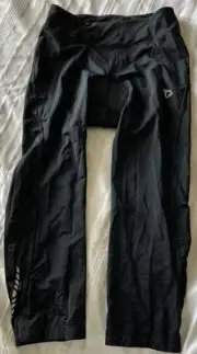 Baleaf Black Padded Cycling Bike Pant Capri Crop Leggings Women's Size M