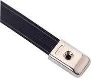Mipcase Guitar Amp Strap Handle Heavy Duty Speaker Carrying Grip for Audio Cabinet Lightweight with Caps for Enhanced Load Bearing for Amplifier Cases Black
