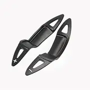Car Steering Wheel Shift Paddles for M&INI Roadster R60 R61 R55 R56 R57 R58 R59 LCI Car Styling Steering Wheel Shift Paddle Shifter Extension HTEOPOEKFR(Black)