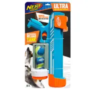 Nerf Ultra Blaster with 2.5in Ultra Tough Rubber Camo Tennis Ball 3 Pack Dog Toy - 3pk