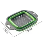 Over The Sink Colander Collapsible Colander Draining For Food