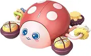 Crawling Ladybug Toddler Toy | Ladybug Shaped Motor Skills Development Crawling Toys - Educational Development Game for 0-3 Years Boys, Son