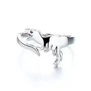 Adjustable Dinosaur Fashion Ring for Men and Women