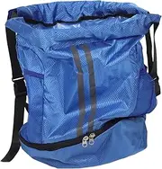 MUCKLILY Multi-Functional Basketball Bag with Separation Shoe Compartment Drawstring Closure Backpack for Soccer Volleyball Gym Waterproof Sports Backpack