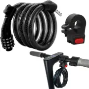 E Scooter Lock,Bike Lock Combination Lock Cable Compatible for Xiaomi M365/Max/G