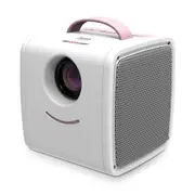 10W Children Video Projector - 30 Lumens Hd 1080P Lcd Technology Supports Av / Usb / Mini Sd / Hdmi / Audio - White