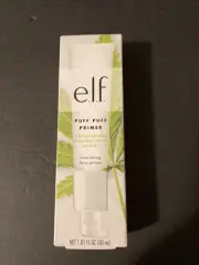 elf Puff Puff Face Primer Nourishes Hydrates Condition 1.01 Fl Oz All Skin Types