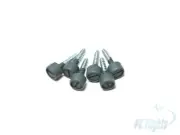 6 PCS - PLASTIC PAINTED DZUS FASTENER REPLICA WOOD SCREW FOR BOEING FLIGHT SIM