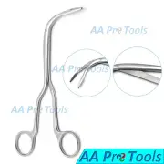 Fraenkel Laryngeal Forceps Serrated jaws 20CM Surgical Instruments DS-1313